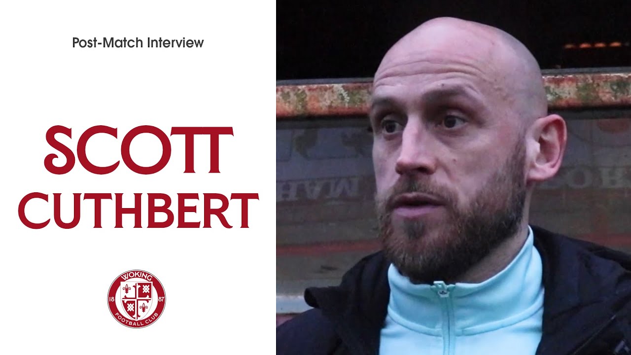 Altrincham 3-1 Woking | Scott Cuthbert Interview