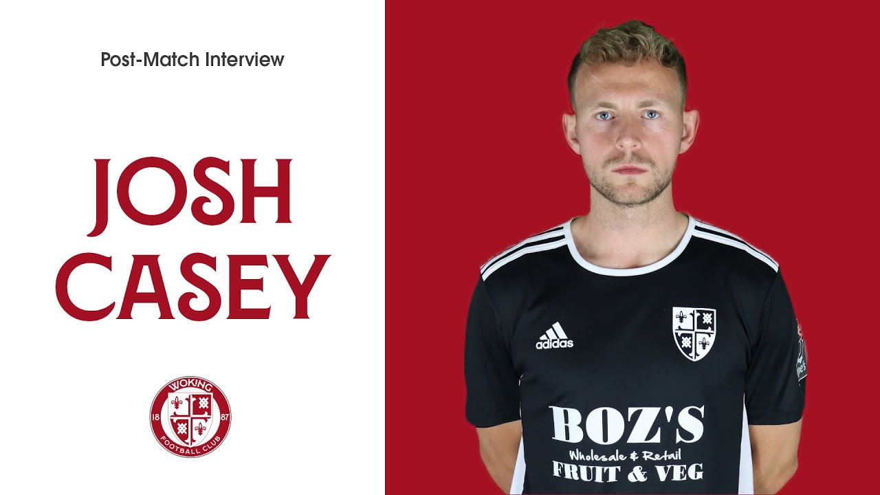 York City 2-0 Woking | Josh Casey Interview