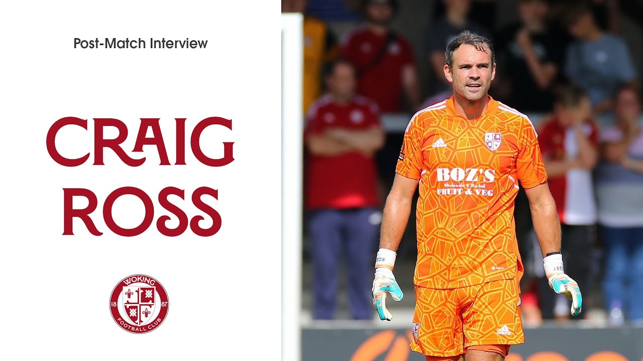 Torquay United 1-3 Woking | Craig Ross Interview