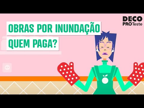 Quem paga as obras por inundação?