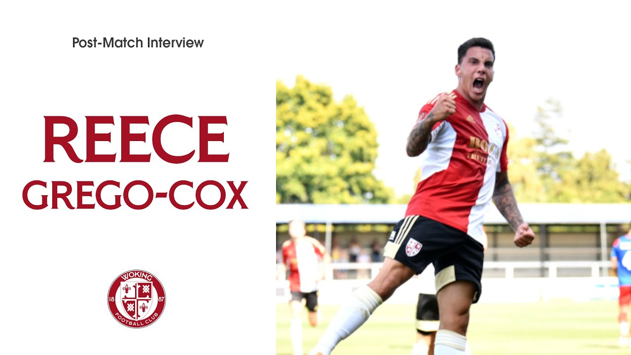 Woking 2 - 0 Dagenham & Redbridge | Reece Grego Cox Interview