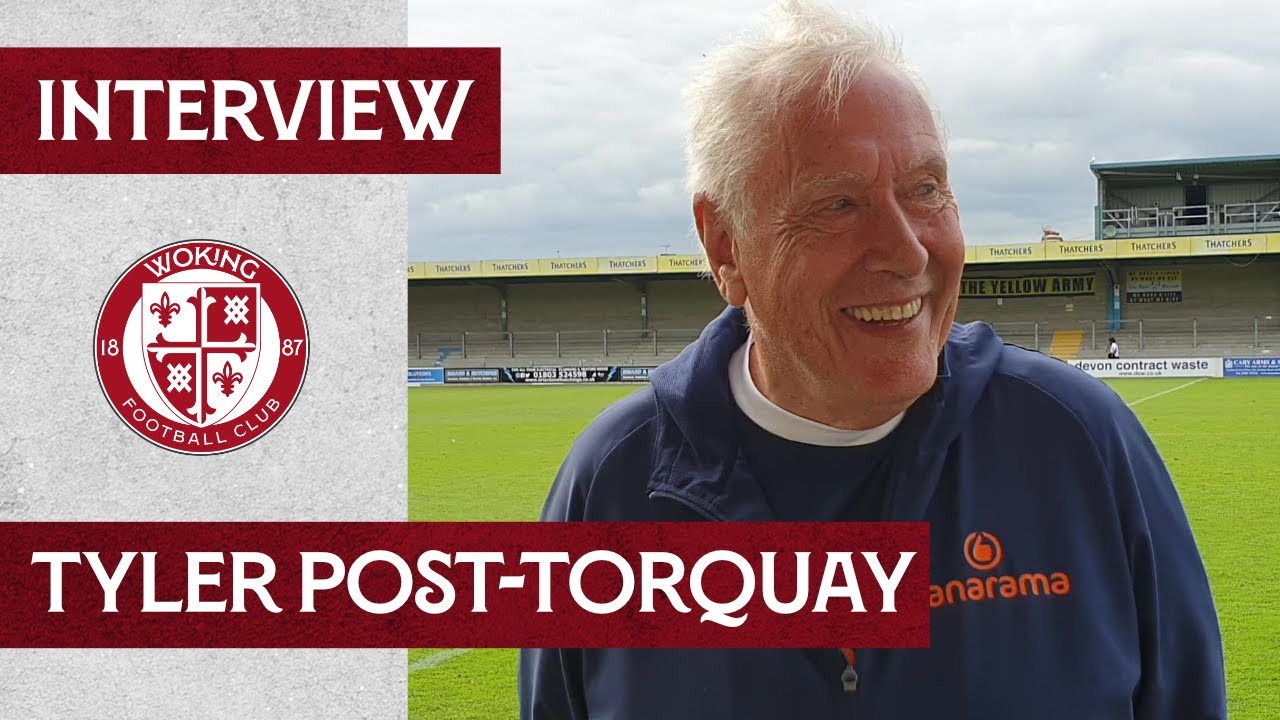 Torquay United 0 - 4 Woking | Martin Tyler Interview