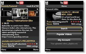 youtube for mobile phones